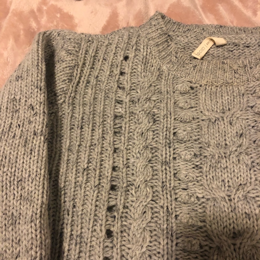 Knit sweater